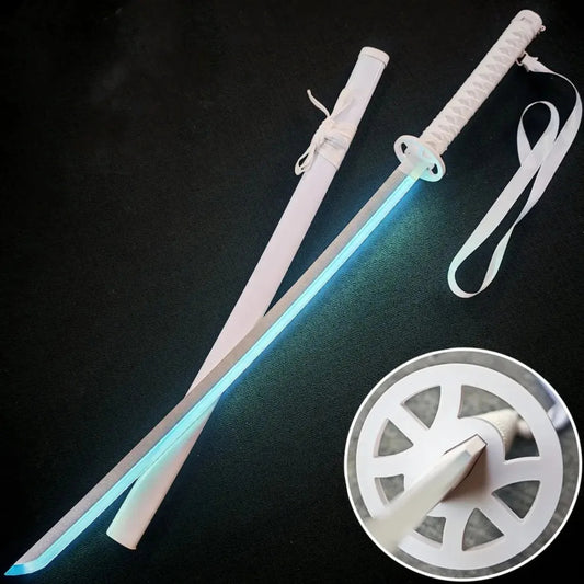 White Led Katana Decor